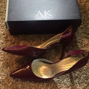 Anne Klein Dark Purple Heels